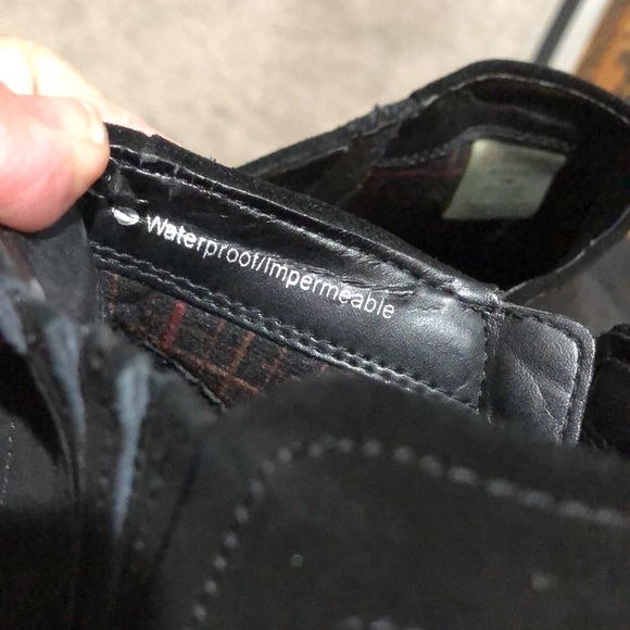 Blondo women’s black waterproof impermeable ankle boots in suede size 10 Med EUC - Picture 7 of 9